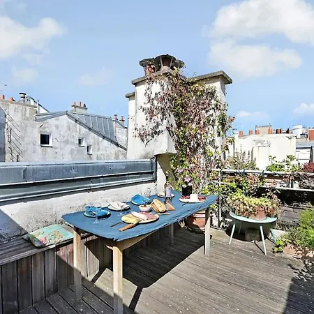 Penthouse Marais Terrasse Apartment Paris