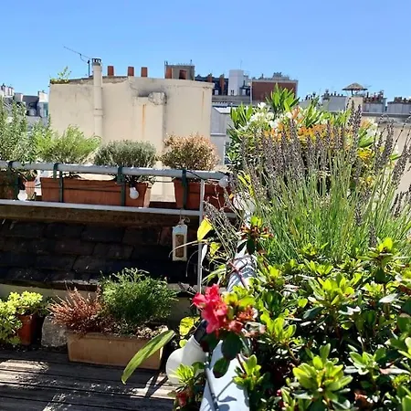 Penthouse Marais Terrasse Apartment Paris